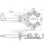 Imagem de PORTA ESCOVA MOTOR PARTIDA para GM C20/ SILVERADO MOTOT 6CIL