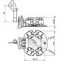 Imagem de PORTA ESCOVA MOTOR PARTIDA para KIA OPTIMA 2.0/ SORENTO 2.4/