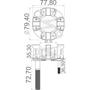 Imagem de PORTA ESCOVA MOTOR PARTIDA para PARTIDA DELCO REMY 39MT 24V 