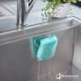 Imagem de Porta esponja bucha suporte com ventosa para pia inox cozinha azulejo janela vidro Diamond Paramount