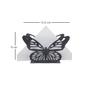 Imagem de Porta guardanapo metal borboleta mesa posta - preto
