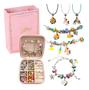 Imagem de Porta Joias Kit de de pulseira e pingente com Berloques menina