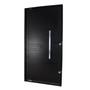 Imagem de Porta Lambri Pivotante de Aluminio 227x115cm com Puxador Reto Preto