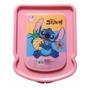 Imagem de Porta Lanche Sanduicheira Stitch Disney Infantil Rosa ou Azul Porta Frios Porta Frutas Pão Merenda- Plasduran