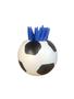 Imagem de Porta Lápis ou Vaso Formato de Bola Futebol Ceramica - Decore Casa