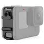 Imagem de Porta Lateral para GoPro Hero 12 / 11 / 10 / 9 Black com Encaixe Microfone e Led - Ulanzi