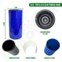Imagem de Porta Latinha Slim 350ml Isopor Porta Lata Termico Cerveja Camisinha Bar Lanchonete Restaurante Kit 6 Unidades