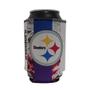 Imagem de Porta Latinhas Neoprene Pittsburgh Steelers Nfl Roxo