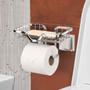 Imagem de Porta Lenços E Papel Higiênico Com Fixação 3m Arthi Cromado