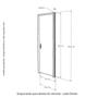 Imagem de Porta Lisa Prime Batente Regulável 13-16 Guarnição 5cm Fechadura Wc 62 X 210cm Direito Rodam Branco