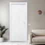 Imagem de Porta Lisa Uv Batente Regulável 13cm a 19cm Guarnição 5cm 62cm X 210cm Esquerdo Rodam