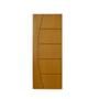 Imagem de Porta Madeira Modelo Colmeia Frisada 4022 - 80x210 x 3,5 Jequitibá - Alamo - 319400201