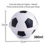 Imagem de Porta Objetos e Lanches Bola de Futebol Plasútil Kit com 10