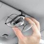 Imagem de Porta Óculos Veicular Quebra Sol Grau Teto Carro Clipe  Suporte Presilha Guardar Pendurar Acessórios