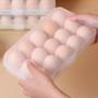 Imagem de porta ovos organizador bandeja geladeira tampa com trava