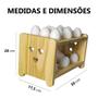 Imagem de Porta Ovos Para 30 Unidades - Três Corações Reto