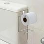 Imagem de Porta-papel higiênico acopla caixa do vaso sanitário não cai