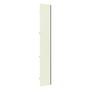 Imagem de Porta para Roupeiro Closet Canto Individual 40cm Puxador Perfil Champagne Luciane Móveis