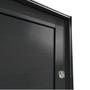 Imagem de Porta Pivotante Lambril com Puxador Lado Direito Elite 216x120cm Preto