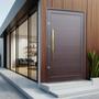 Imagem de Porta Pivotante Lambril com Puxador Lado Esquerdo Elite 240x150 Corten