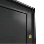 Imagem de Porta Pivotante Lambril com Puxador Lado Esquerdo Elite 240x150 Preto