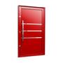 Imagem de Porta Pivotante Lambril Evolution com Puxador Lado Esquerdo Elite 216x150 Vermelho