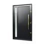 Imagem de Porta Pivotante Lambril Visione com Puxador Lado Direito Elite 240x150 Preto