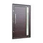 Imagem de Porta Pivotante Lambril Visione com Puxador Lado Esquerdo Elite 216x130 Corten