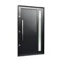 Imagem de Porta Pivotante Lambril Visione com Puxador Lado Esquerdo Elite 216x130cm Preto