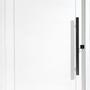 Imagem de Porta Pivotante Maciça 214x109cm Eucalipto Pm95 Clean Cruzeiro Portas Fundo Primer Branco