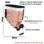 Imagem de Porta  Ração Dispenser  40 Lts  15 Kilos  para fixação em parede  com válvula - Durabox PetFood One