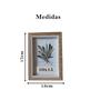Imagem de porta retrato moldura madeira clara - 3un - 10x15 - S.C.I.L