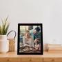 Imagem de Porta retrato para Fotos com Moldura e Paspatur 30x40 para Uso Vertical e Horizontal para Quarto Escritório Hall
