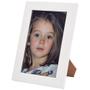 Imagem de Porta Retrato Premium Fosco Vidro 15X21 Branco Mesa Parede