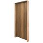 Imagem de Porta Ripada Cedro Batente 14 Fechadura Rolete Puxador Barra Chata 600mm 92 X 210 Esquerdo Rodam