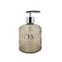 Imagem de Porta Sabonete Líquido Vidro Sweet Home Bronze e Prata 350ml - Yazi