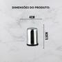 Imagem de Porta Sal E Pimenta Light Inox - Ad