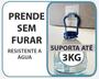 Imagem de Porta Shampoo Com Saboneteira Cromada Para Parede Adesiva