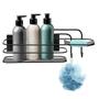 Imagem de Porta Shampoo Com Saboneteira Dupla face 3M Black