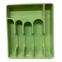 Imagem de Porta Talher Plastico Com 6 Divisorias Color Com Tampa 