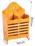 Imagem de Porta talheres em bambu - cozinha - decorações- organização de talheres.