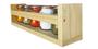 Imagem de Porta Tempero Porta Condimentos de Parede 40x10 cm Para Cozinha em Madeira Pinus - Barros Baby Store