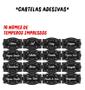 Imagem de Porta Temperos/Condimentos MDF kit 10 potes c/ Tampa Dosadora + Suporte para papel toalha +  Adesivos *TL