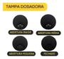 Imagem de Porta Temperos Giratório Com 9 Potes De Vidro Tampa Dosadora Homeland