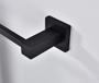 Imagem de Porta Toalha Barra Quadrado 60Cm Preto