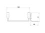 Imagem de Porta toalha rosto idea chrome ref 593006 docol