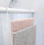Imagem de Porta toalhas de banho duplo para box