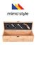 Imagem de Porta vinho cj 5 peças - caixa bambu ecohouse