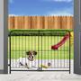 Imagem de Portão Expansivo Proteção Criança/ Pet/Cachorro De 70 A 115 Cm Cor Preto