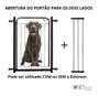 Imagem de Portão Pet Cães Cachorro Grade Segurança Bebês 78 A 122cm